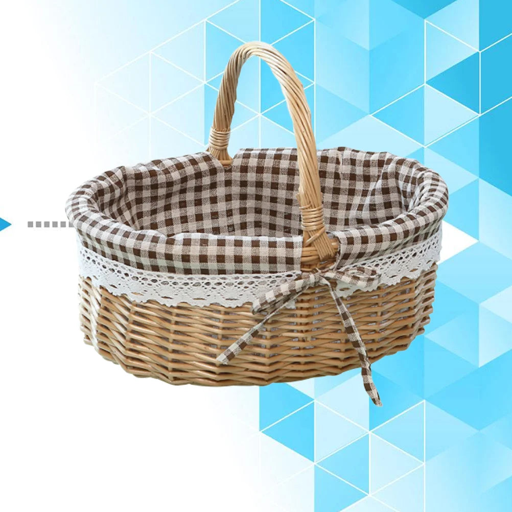 The Baker's Sharing Basket | Handwoven Picnic Basket
