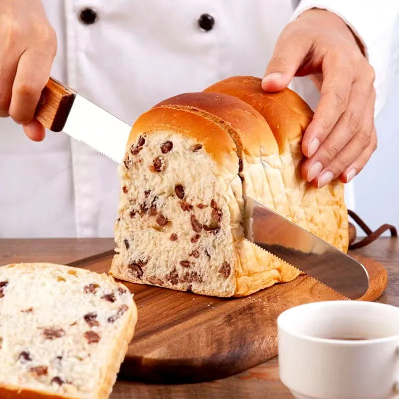 The Classic Baker's Bread Knife | Serrated Stainless Steel
