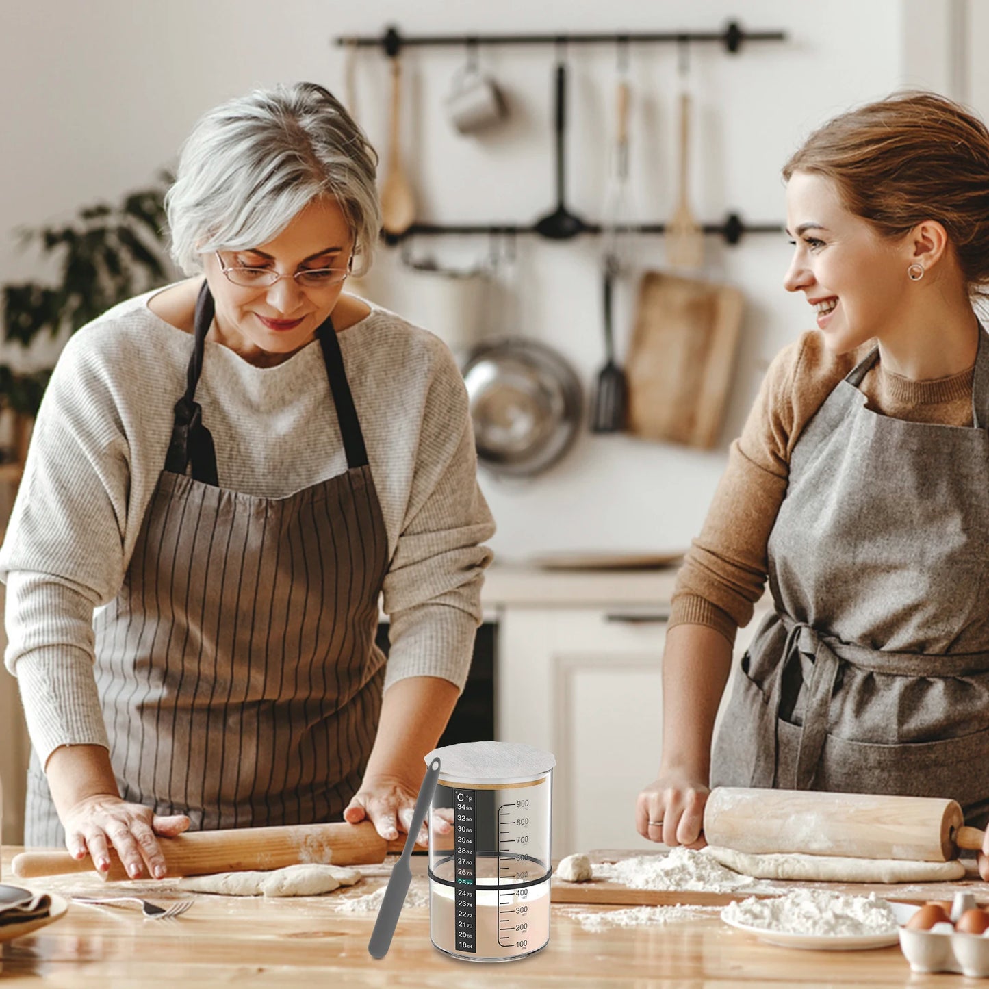 The Complete Sourdough Starter Home | 900ml Jar Kit