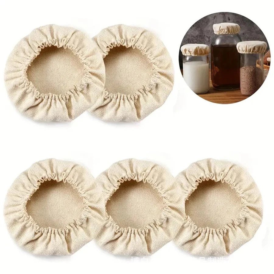 Breathable Cotton Jar Bonnets | For a Happy Starter