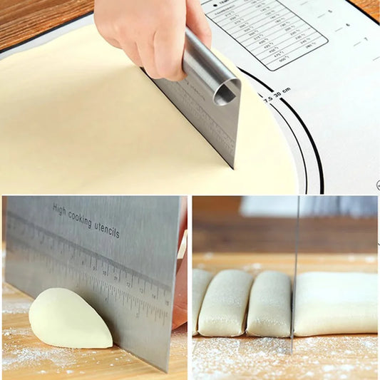 The Baker's Bench Knife | Stainless Steel Dough Scraper