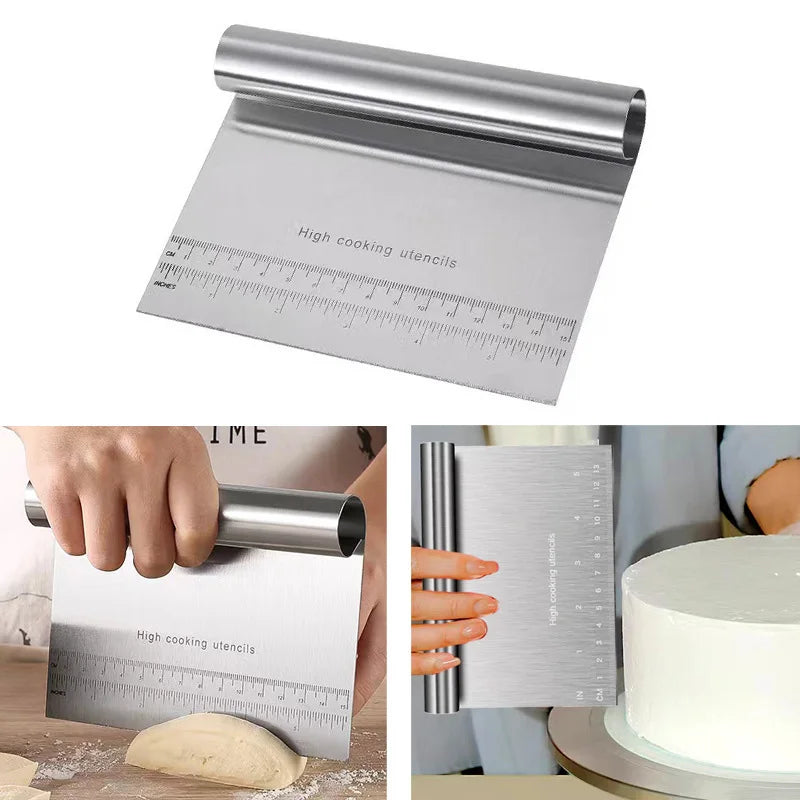 The Baker's Bench Knife | Stainless Steel Dough Scraper