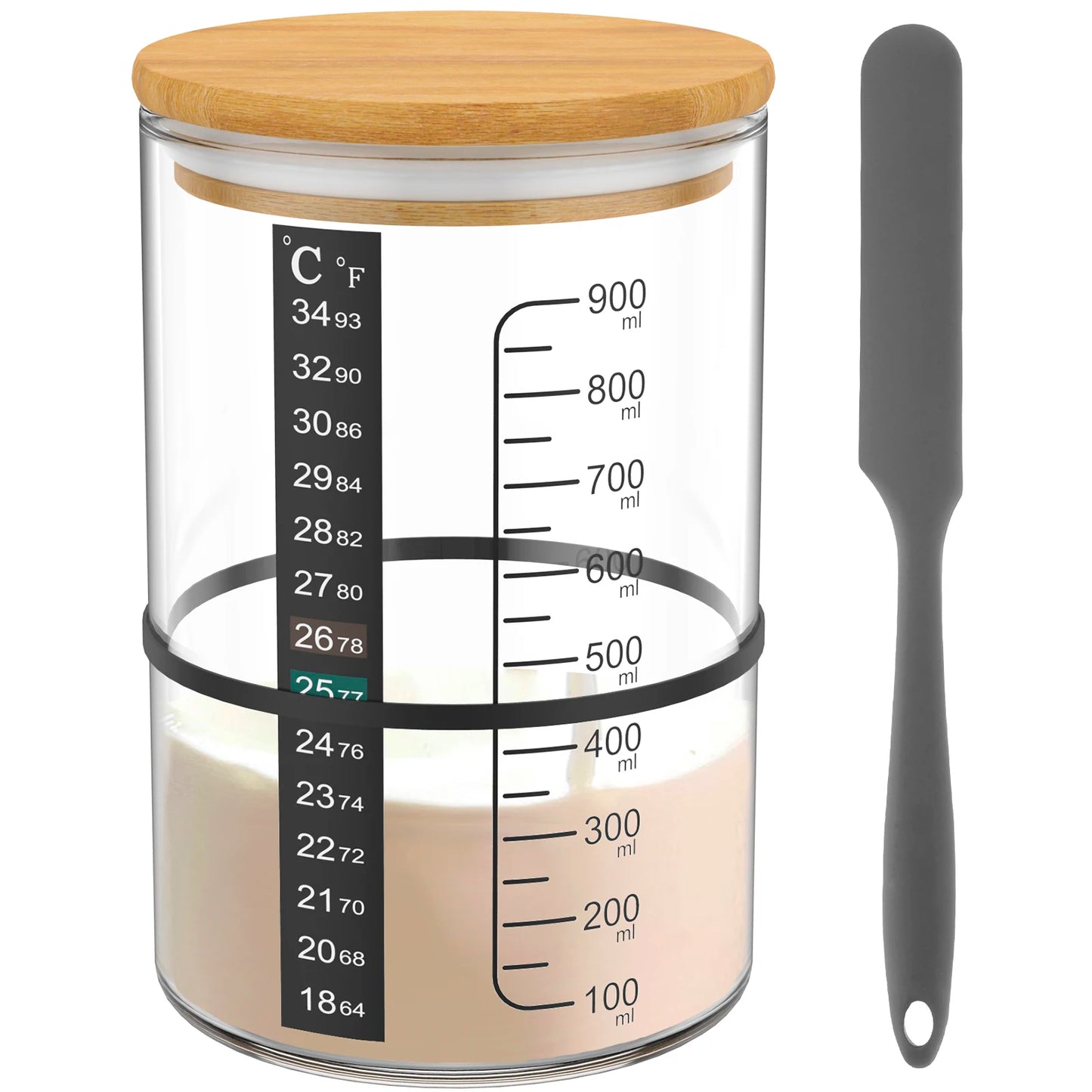 The Complete Sourdough Starter Home | 900ml Jar Kit