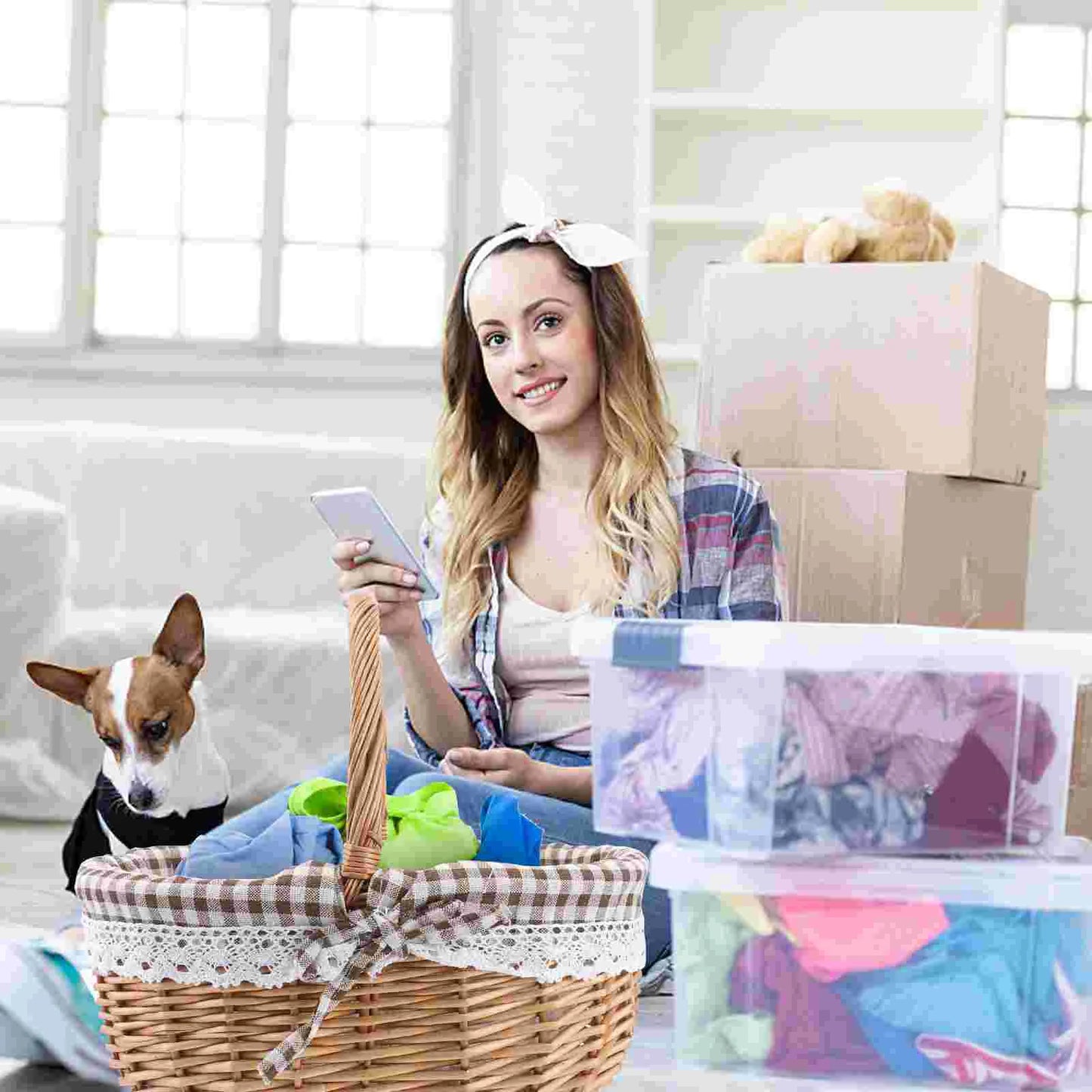 The Baker's Sharing Basket | Handwoven Picnic Basket