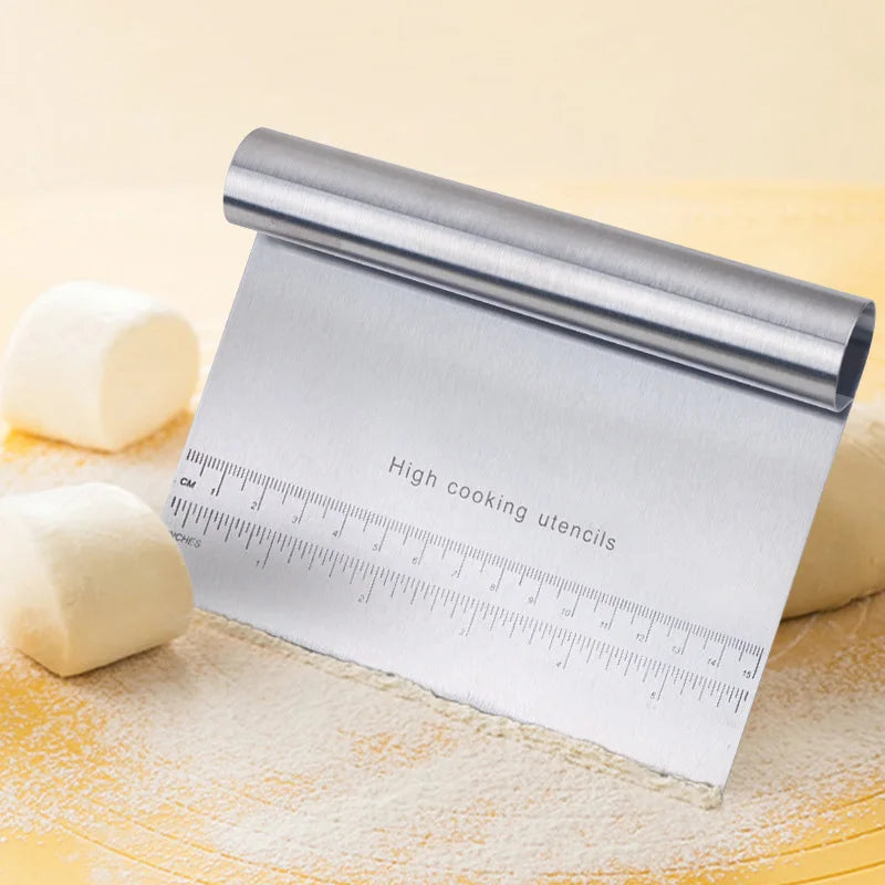The Baker's Bench Knife | Stainless Steel Dough Scraper