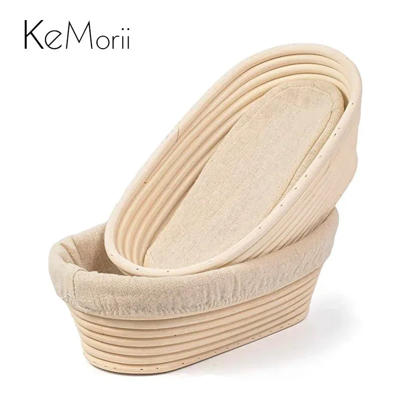 The Artisan's Proofing Basket Duo | Round & Oval Set