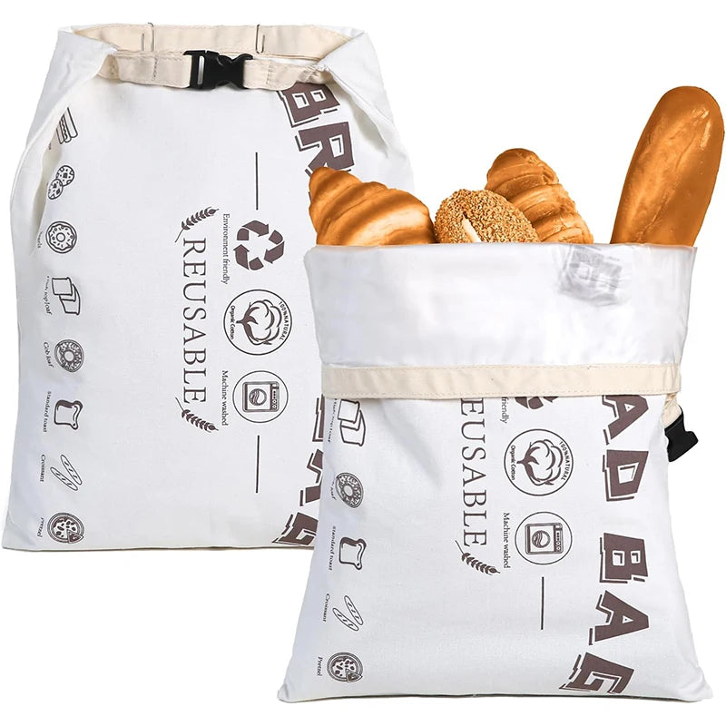 The Artisan's Bread Bag | Natural Linen Loaf Keeper