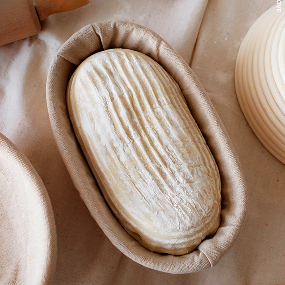 The Artisan's Oval Proofing Basket | Natural Rattan Banneton