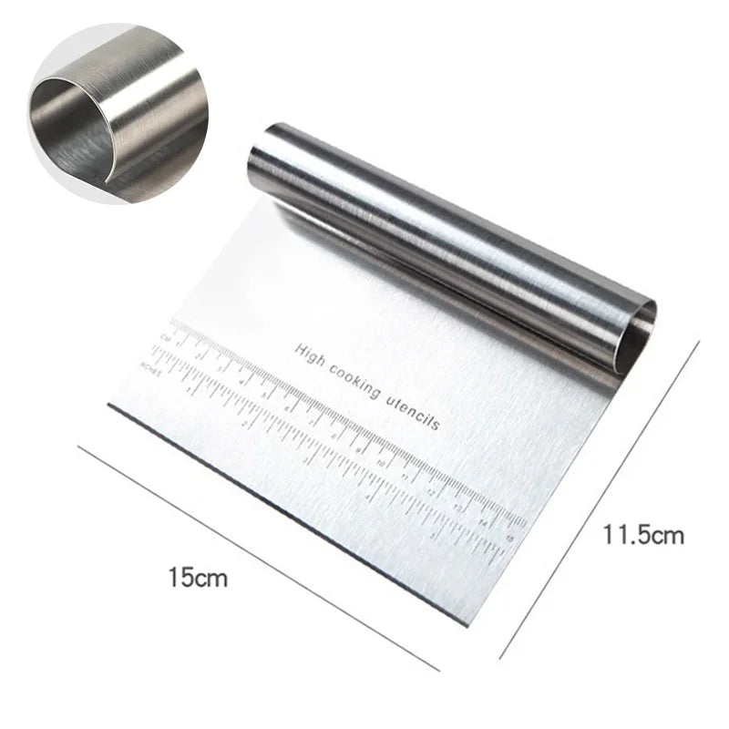 The Baker's Bench Knife | Stainless Steel Dough Scraper