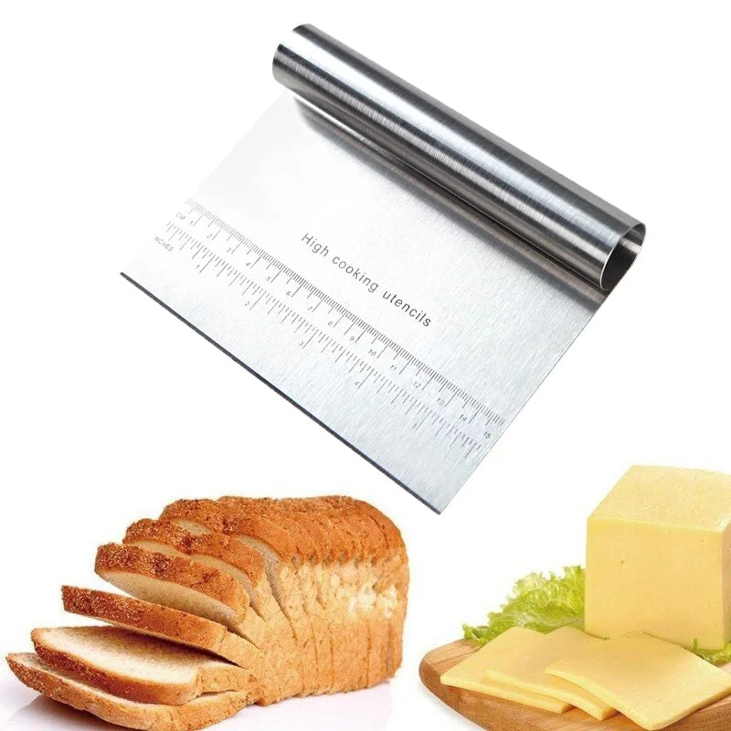 The Baker's Bench Knife | Stainless Steel Dough Scraper