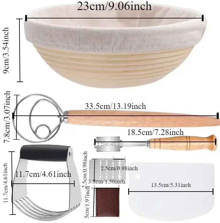 The Artisan Baker's Complete Proofing Set | 14-Piece Kit