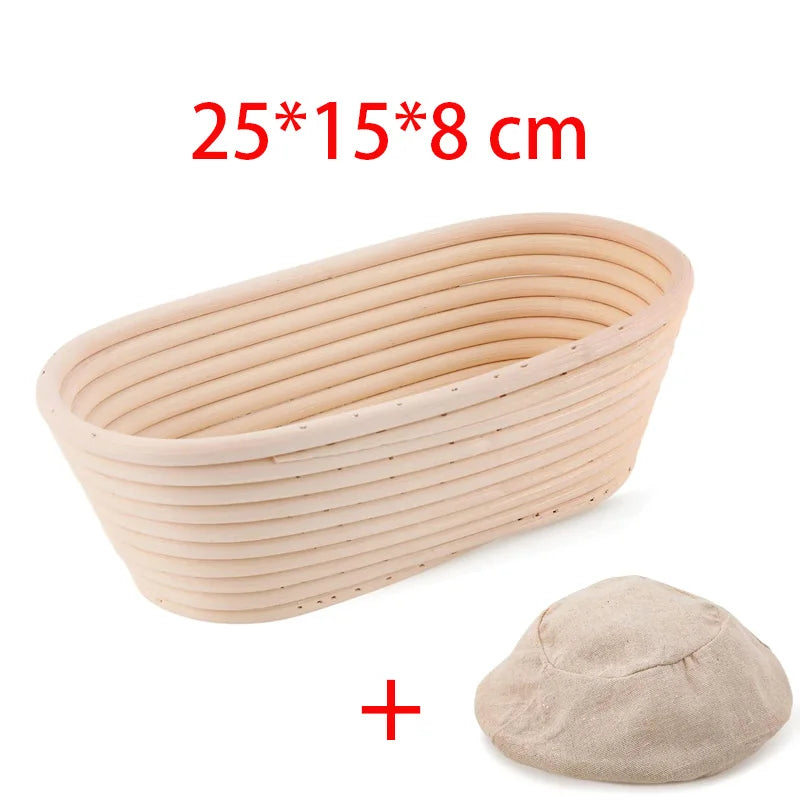 The Artisan's Proofing Basket Duo | Round & Oval Set