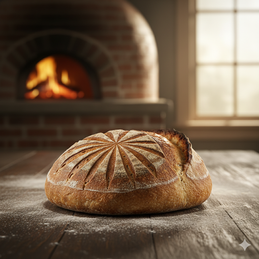 (Dough Handling & Fermentation) The Art of the Score: 5 Beautiful Patterns for Your Sourdough Loaf