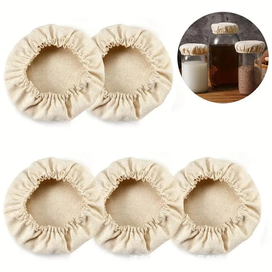 Breathable Cotton Jar Bonnets | For a Happy Starter