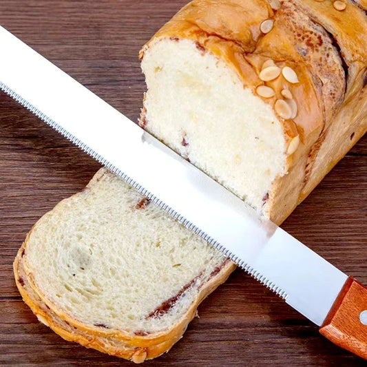 The Classic Baker's Bread Knife | Serrated Stainless Steel