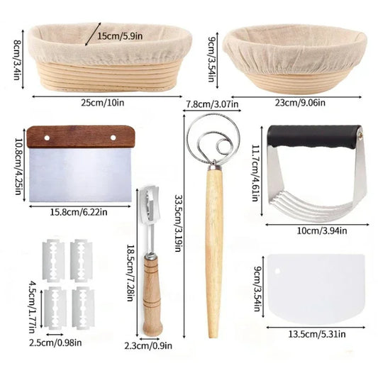 The Artisan Baker's Complete Proofing Set | 14-Piece Kit