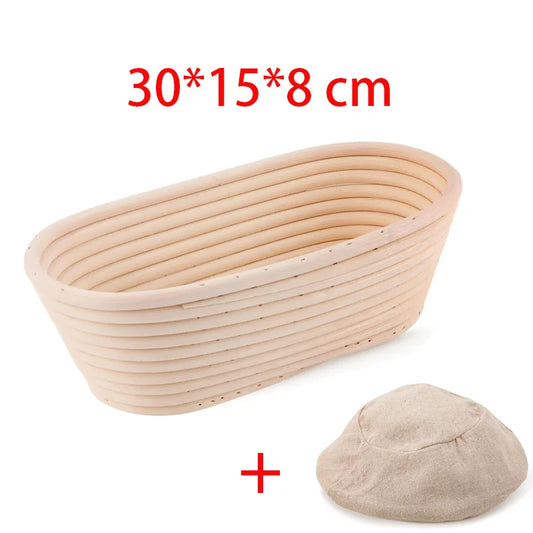 The Artisan's Proofing Basket Duo | Round & Oval Set