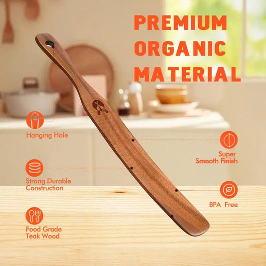 The Baker's Spurtle | Traditional Wooden Dough Mixer