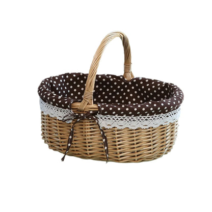The Baker's Sharing Basket | Handwoven Picnic Basket